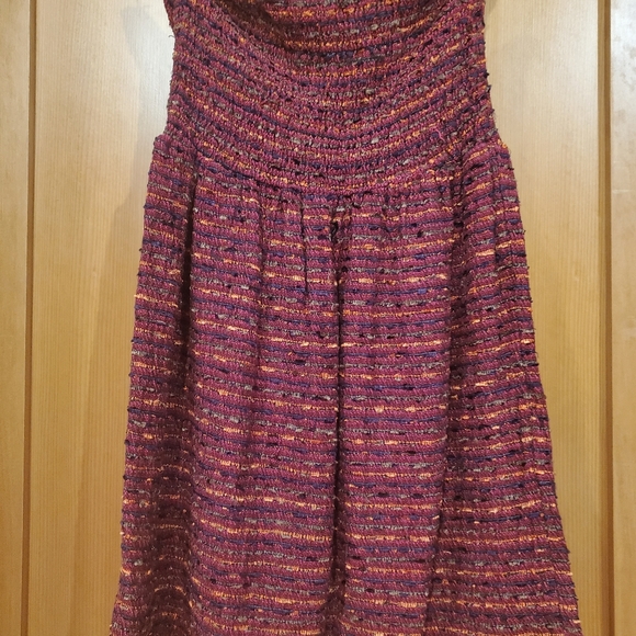 EUC Roxy Size Sm Strapless Dress - Picture 2 of 3